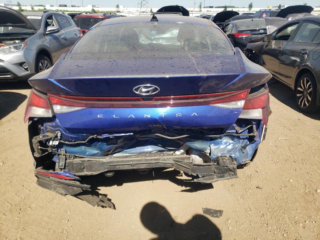 2023 Hyundai Elantra Sel VIN: KMHLM4AG0PU549278 Lot: 58097594