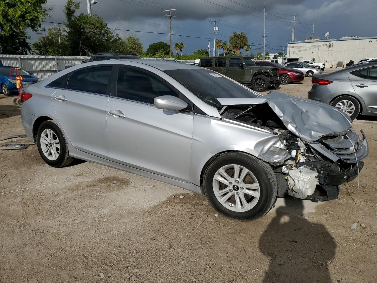 2012 Hyundai Sonata Gls VIN: 5NPEB4AC7CH466094 Lot: 61030294