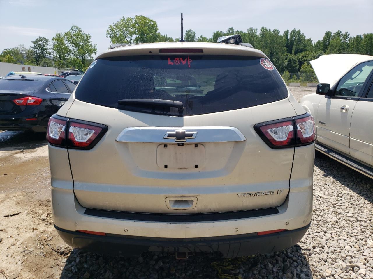 2014 Chevrolet Traverse Lt VIN: 1GNKRHKD6EJ177111 Lot: 60596534