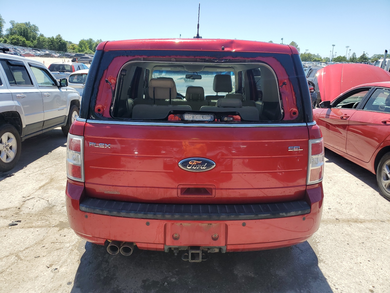 2FMGK5CC0ABA42580 2010 Ford Flex Sel