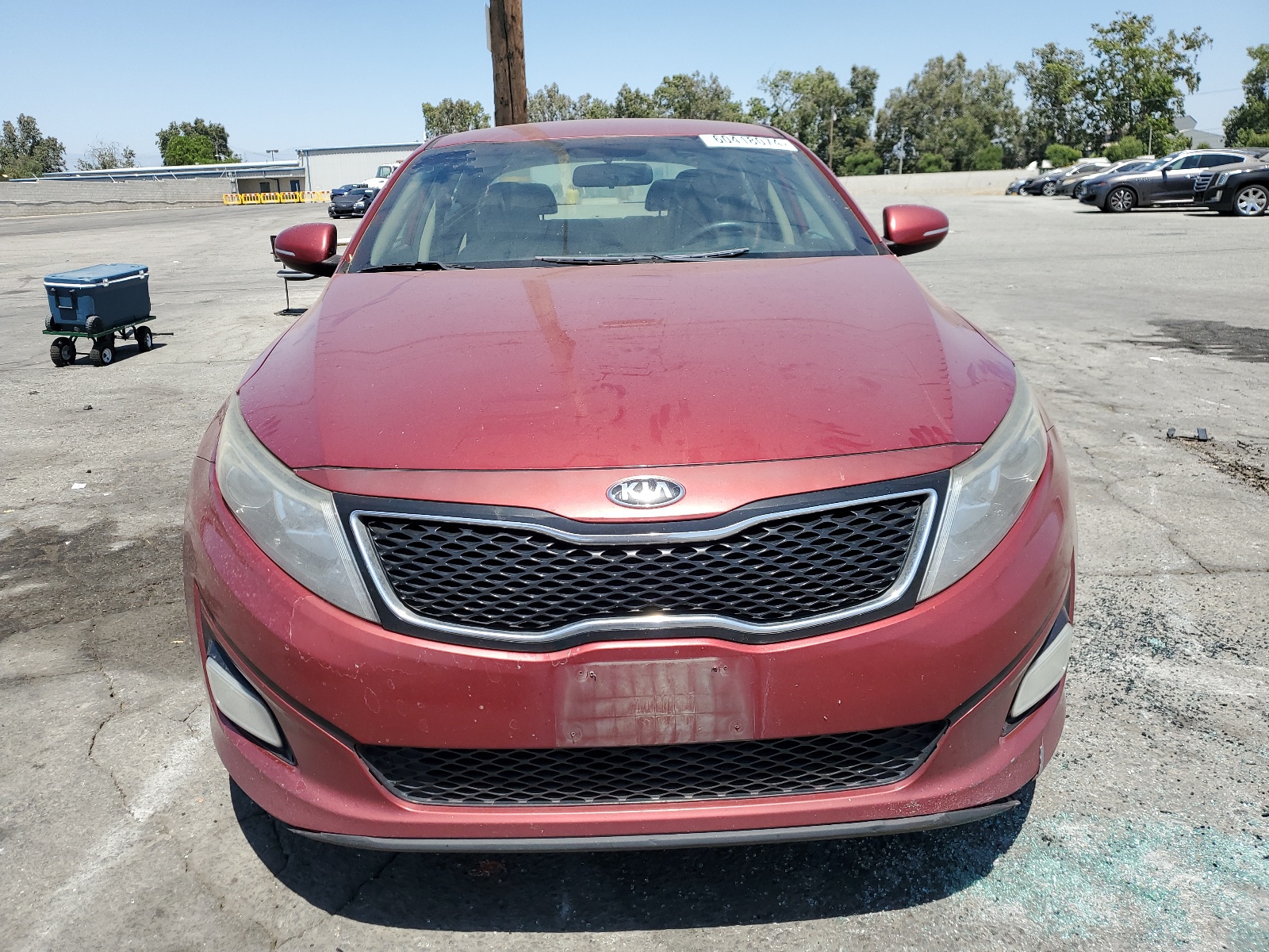 2014 Kia Optima Lx vin: 5XXGM4A78EG342341