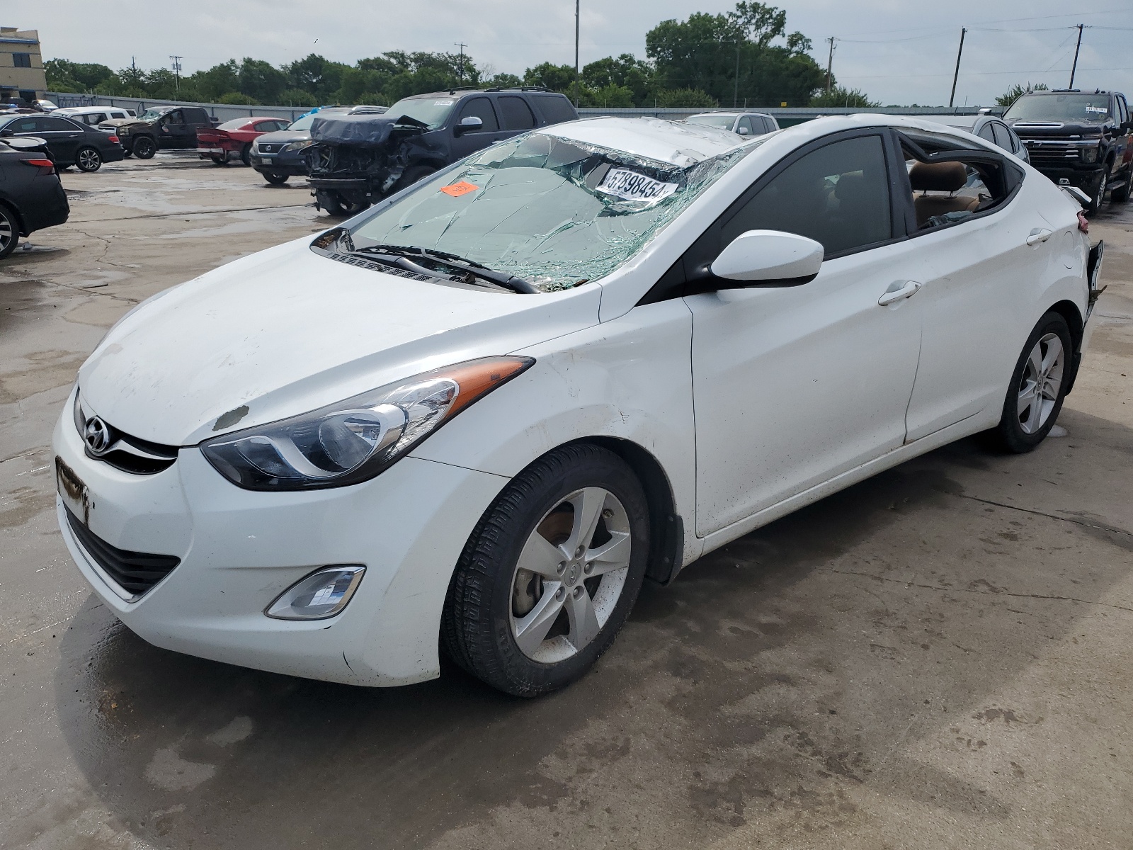 2013 Hyundai Elantra Gls vin: 5NPDH4AE4DH337193