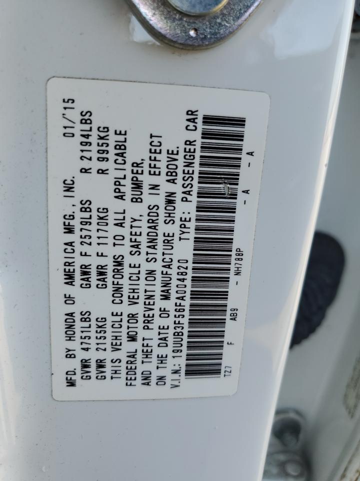 19UUB3F56FA004820 2015 Acura Tlx Tech