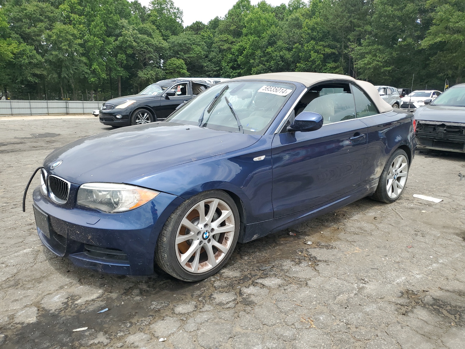 2013 BMW 135 I vin: WBAUN7C56DVM27076