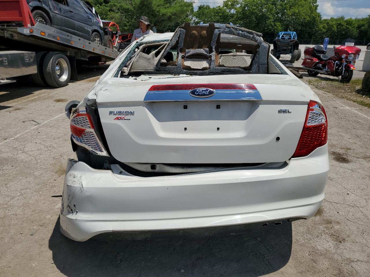 2012 Ford Fusion Sel VIN: 3FAHP0JA4CR372778 Lot: 61224954