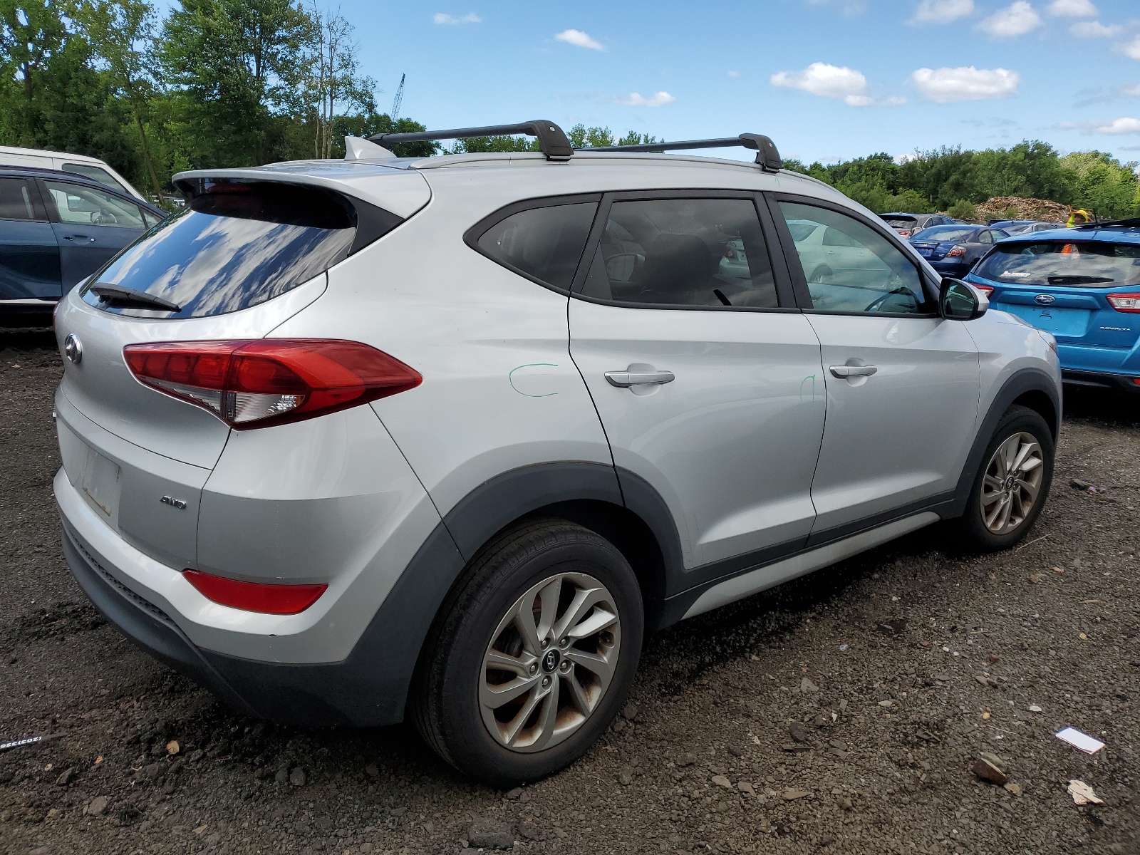 2018 Hyundai Tucson Sel vin: KM8J3CA4XJU707319