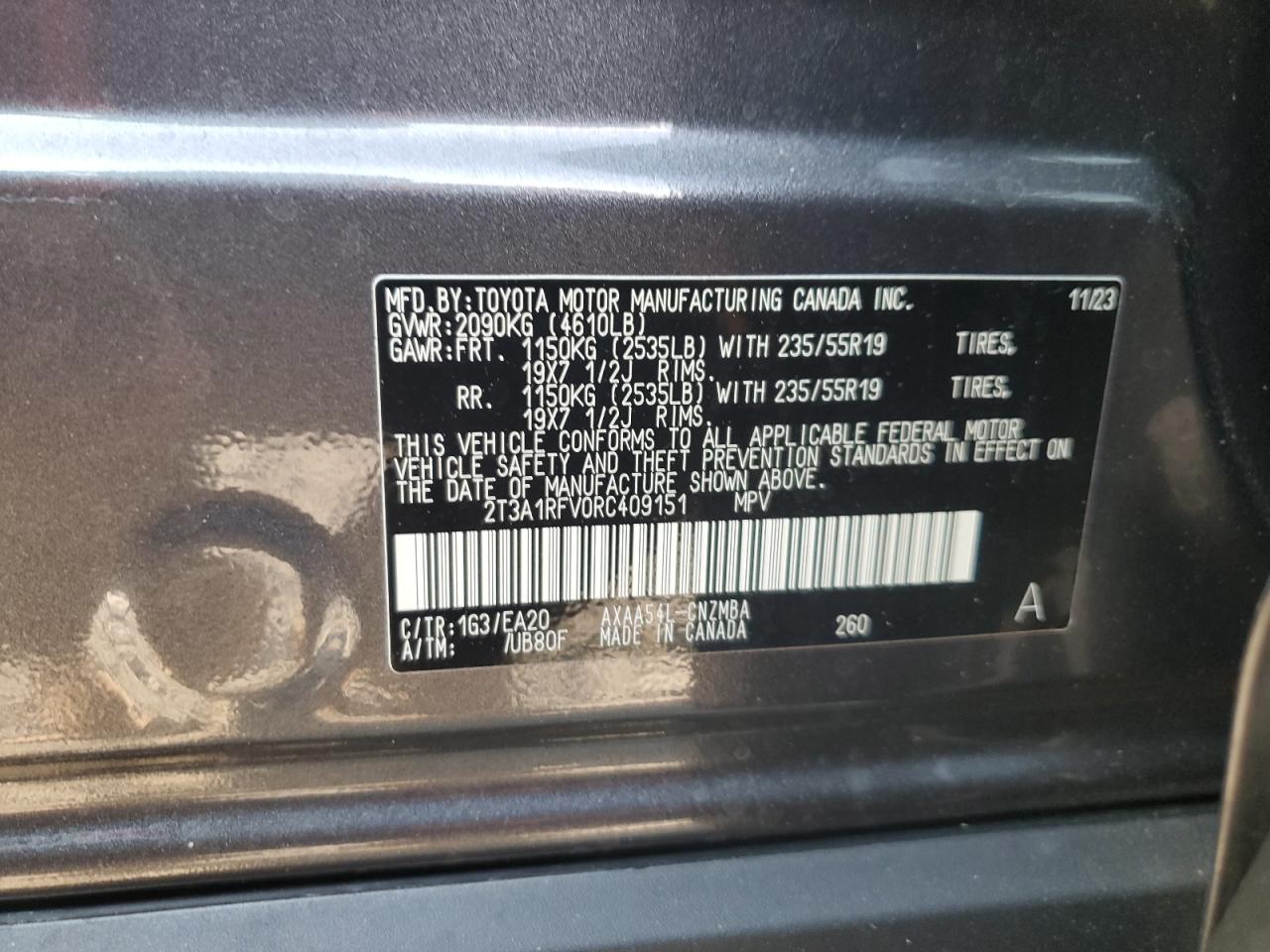 2024 Toyota RAV 4 - Image 12