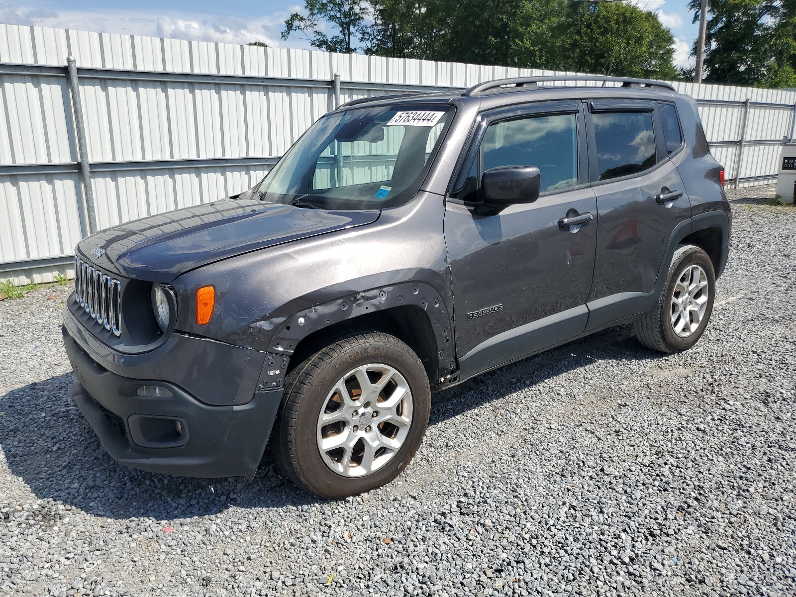 2016 Jeep Renegade Latitude vin: ZACCJBBT0GPD36801