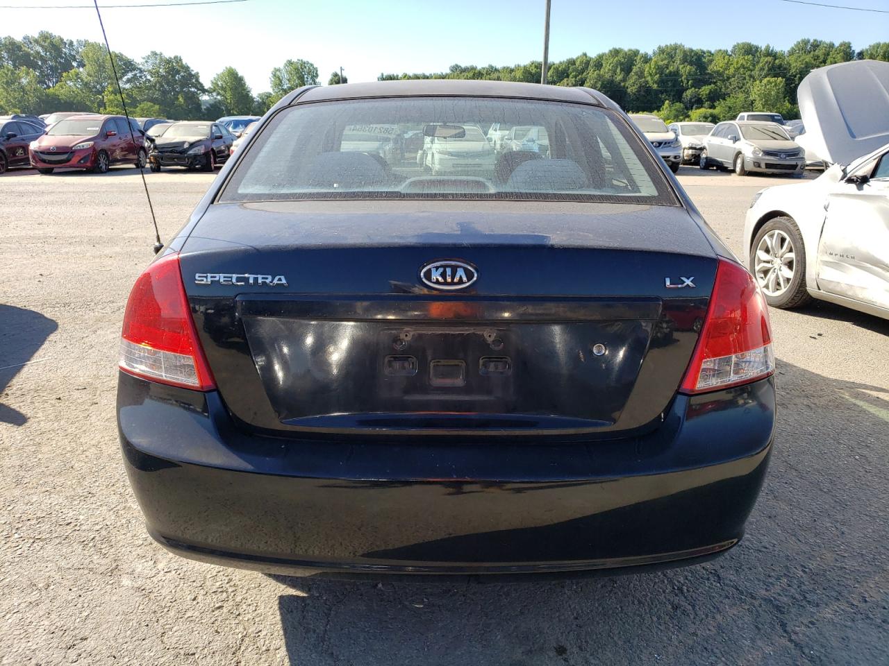 2009 Kia Spectra Ex VIN: KNAFE221295616857 Lot: 58210364