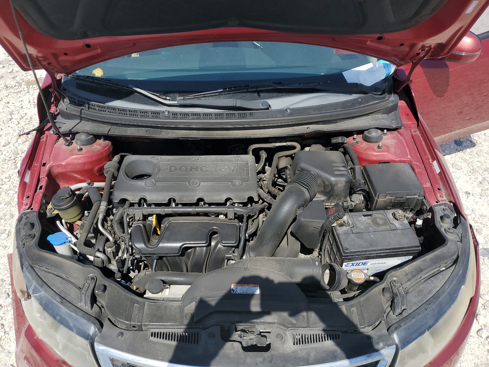 KNAFU4A28B5455123 2011 Kia Forte Ex