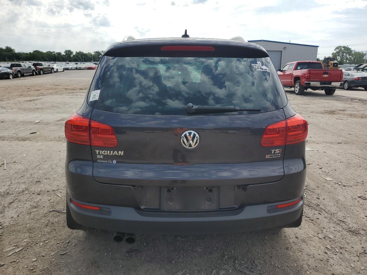 2016 Volkswagen Tiguan S VIN: WVGBV7AX1GW525442 Lot: 57980434