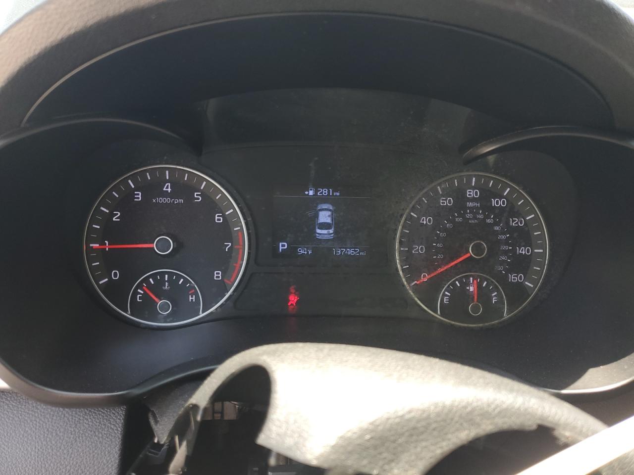 2019 Kia Optima Lx VIN: 5XXGT4L32KG341727 Lot: 57917614