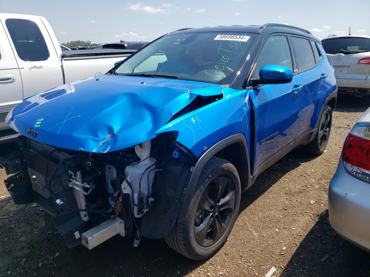 3C4NJDBB6KT724547 2019 JEEP COMPASS - Image 1