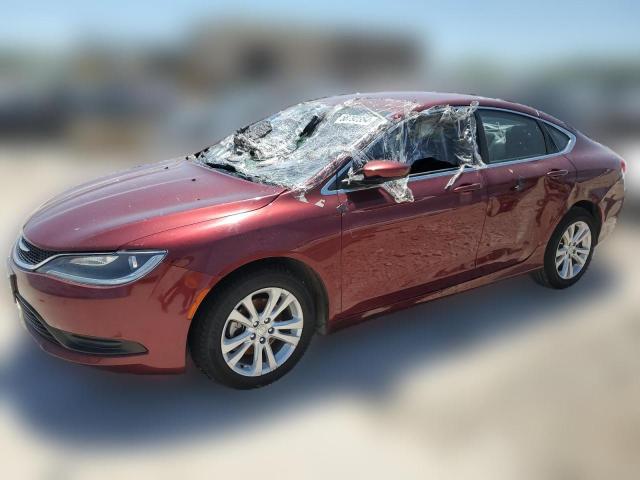 Седани CHRYSLER 200 2017 Бордовий