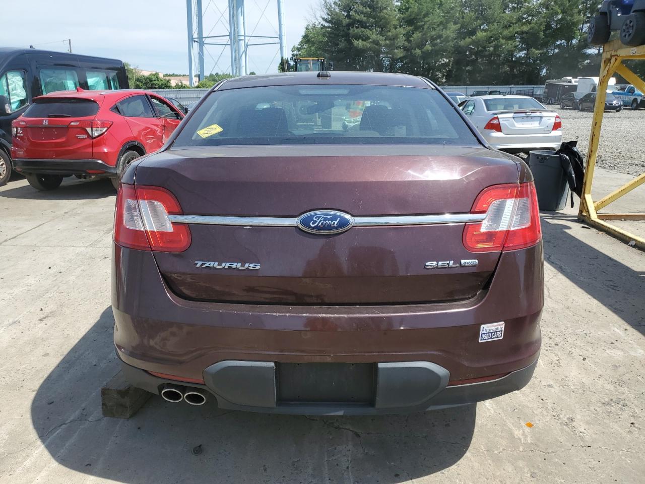 2010 Ford Taurus Sel VIN: 1FAHP2HW2AG156770 Lot: 57721034