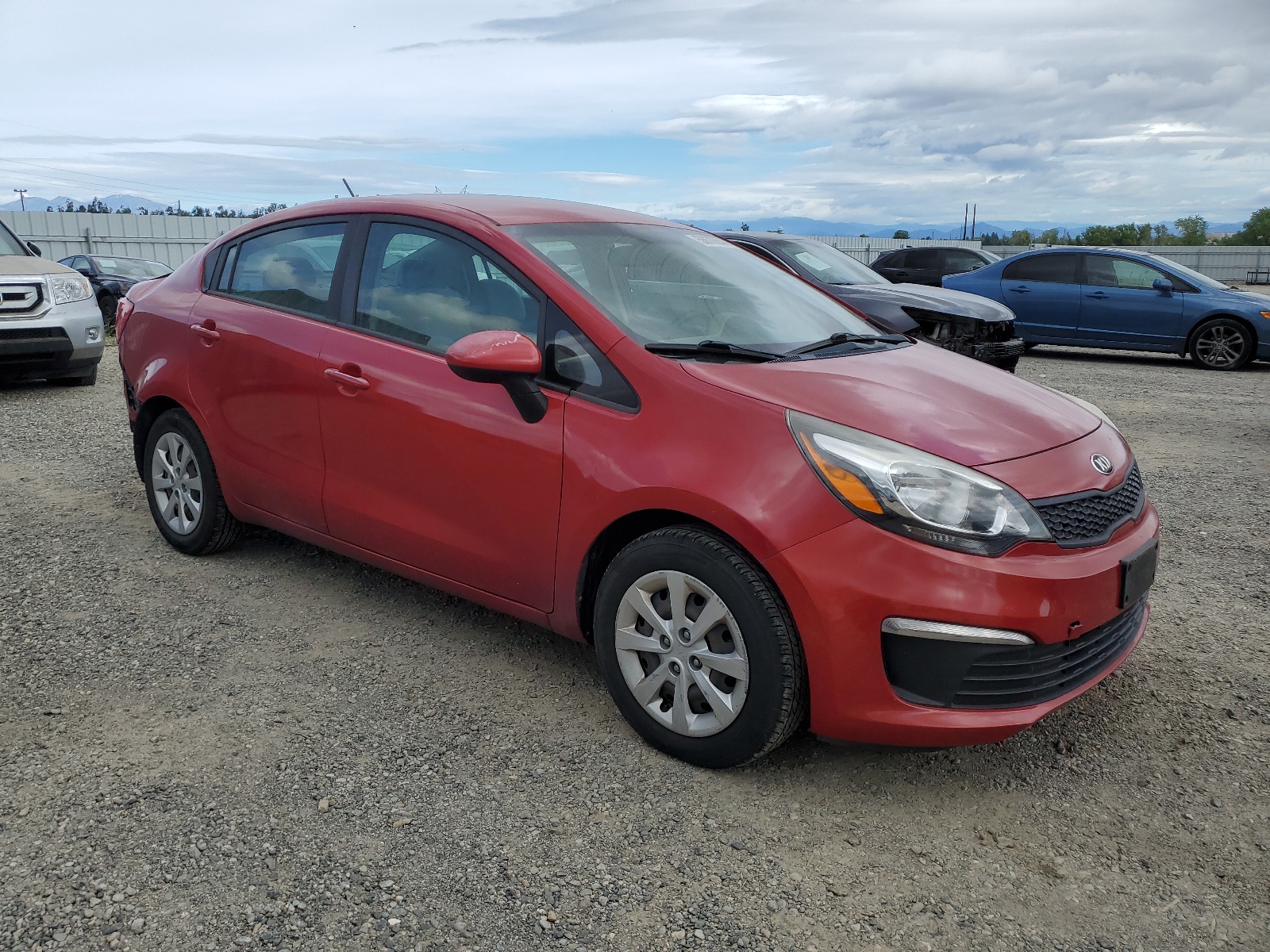 2017 Kia Rio Lx vin: KNADM4A39H6016628