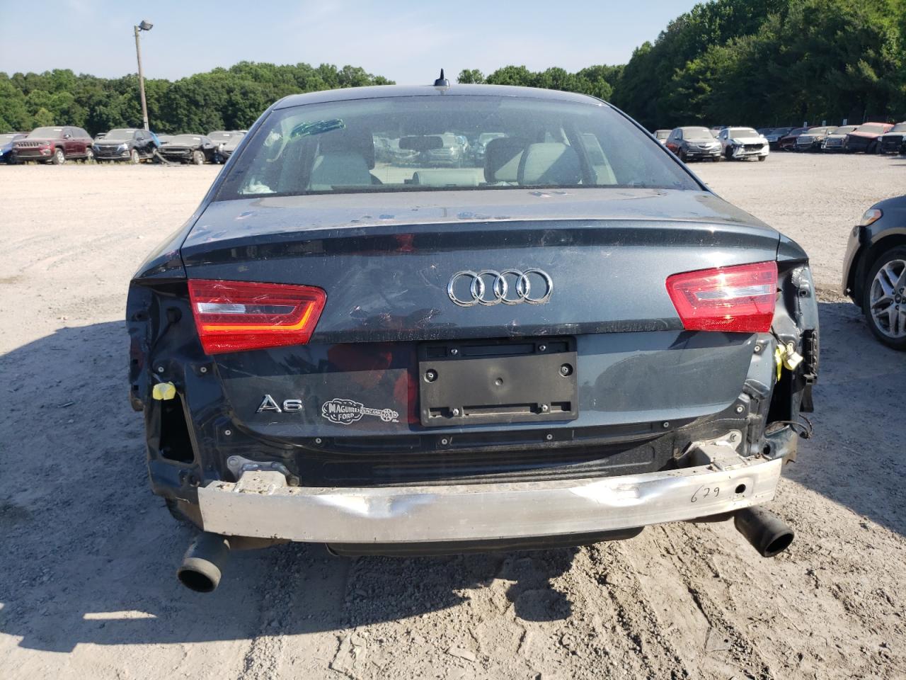 2014 Audi A6 Premium Plus VIN: WAUGFAFC0EN126273 Lot: 59268714