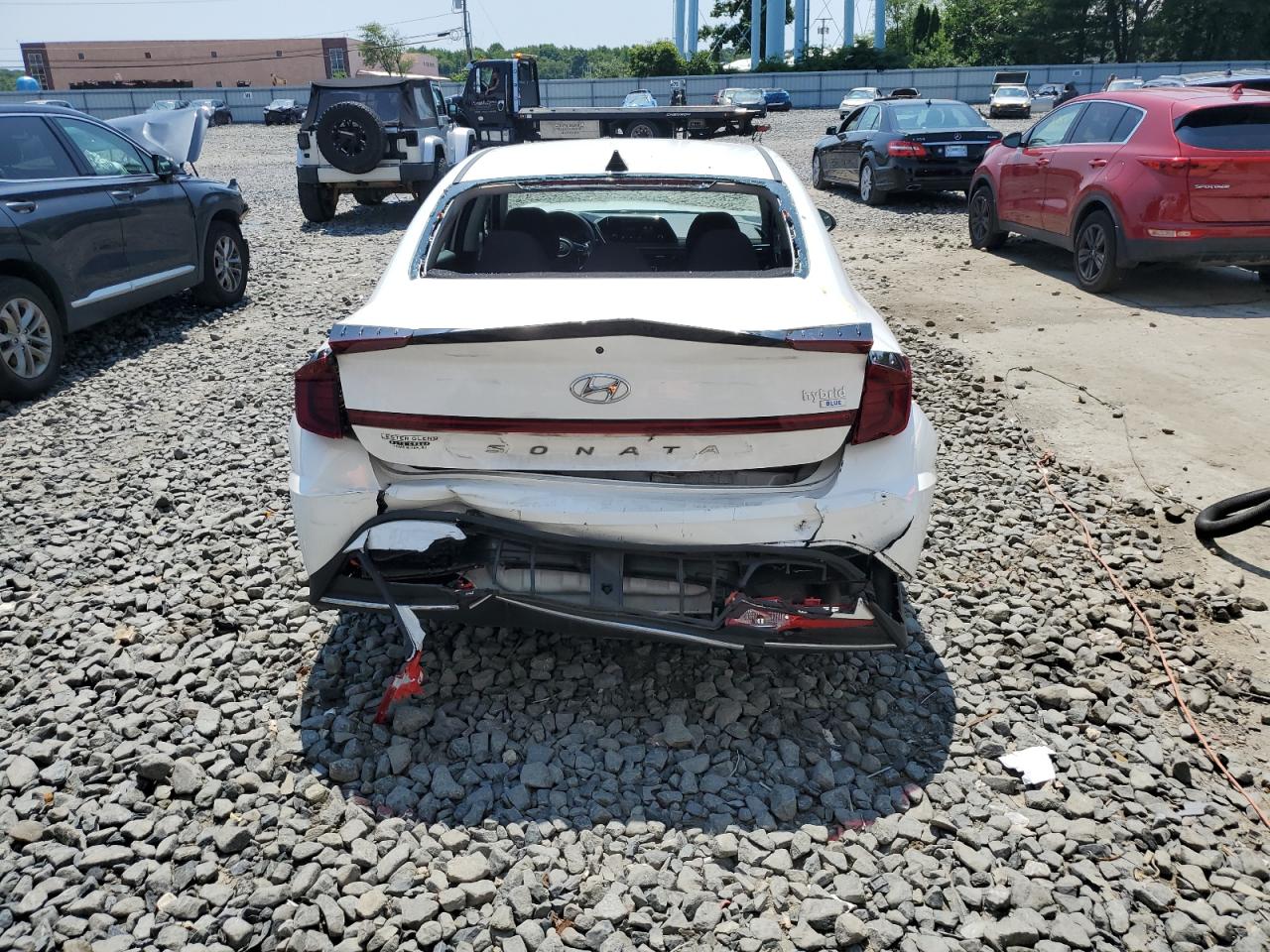 2021 Hyundai Sonata Hybrid VIN: KMHL24JJXMA033590 Lot: 59507244