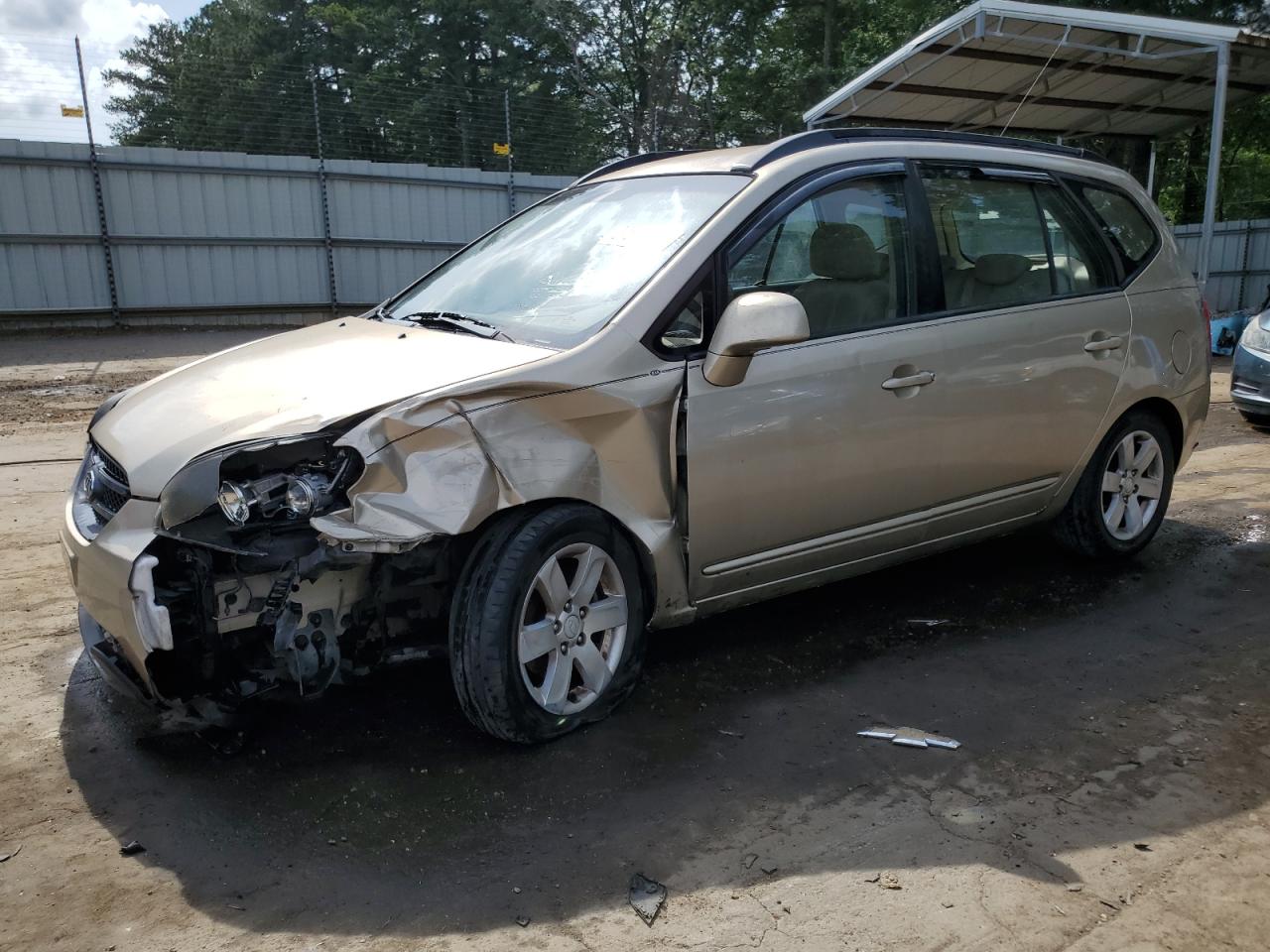 2008 Kia Rondo Lx VIN: KNAFG526087123849 Lot: 57521634