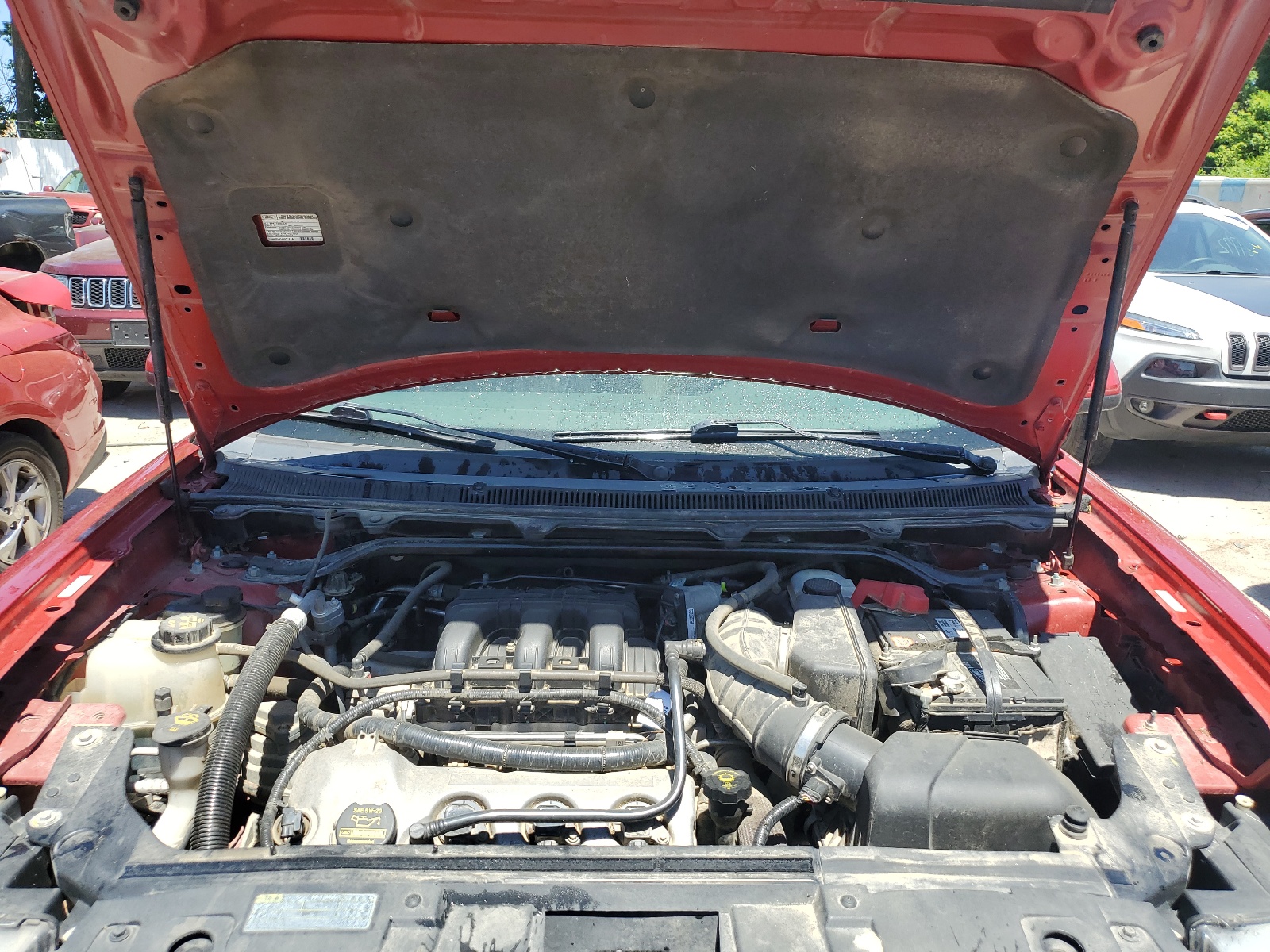 2FMGK5CC0ABA42580 2010 Ford Flex Sel