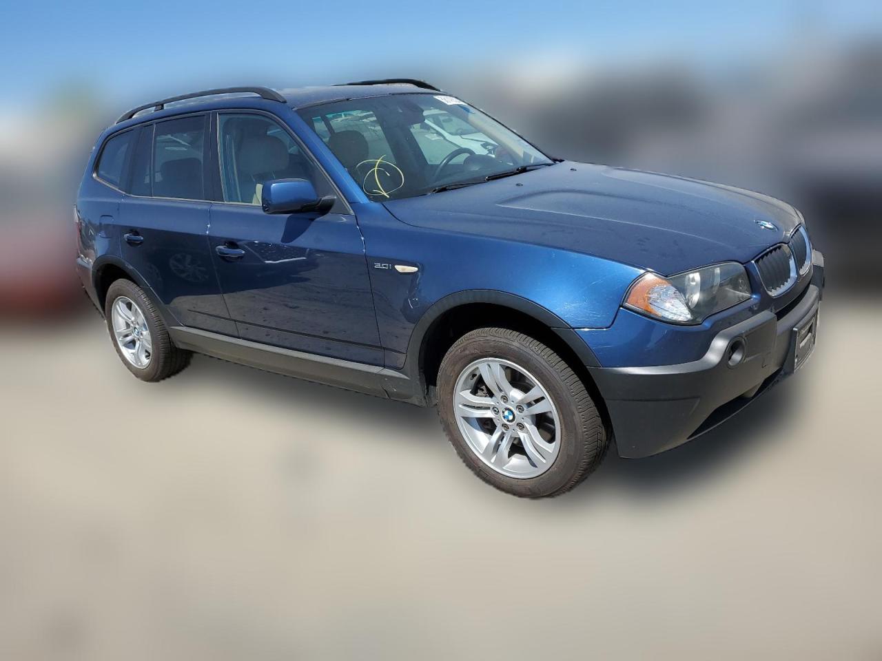 2005 BMW X3 3.0I VIN: WBXPA93455WD15241 Lot: 58143524