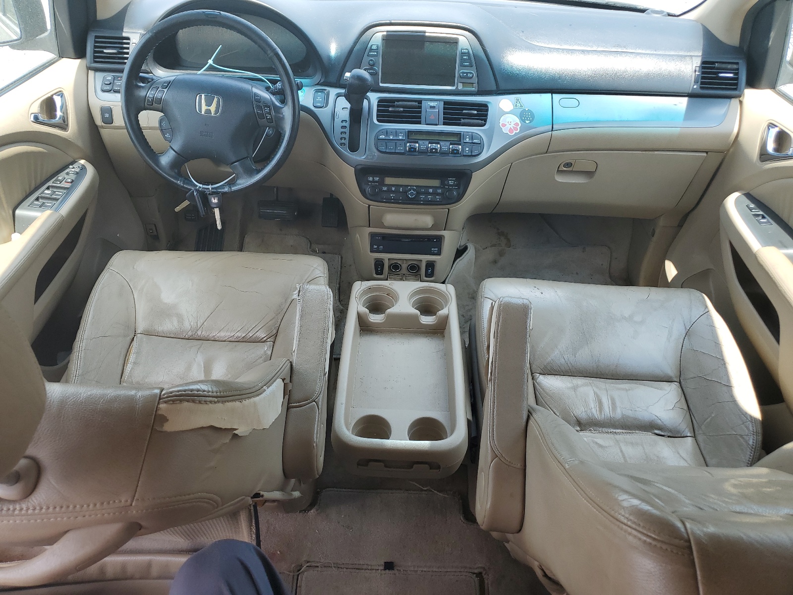 5FNRL38757B427350 2007 Honda Odyssey Exl