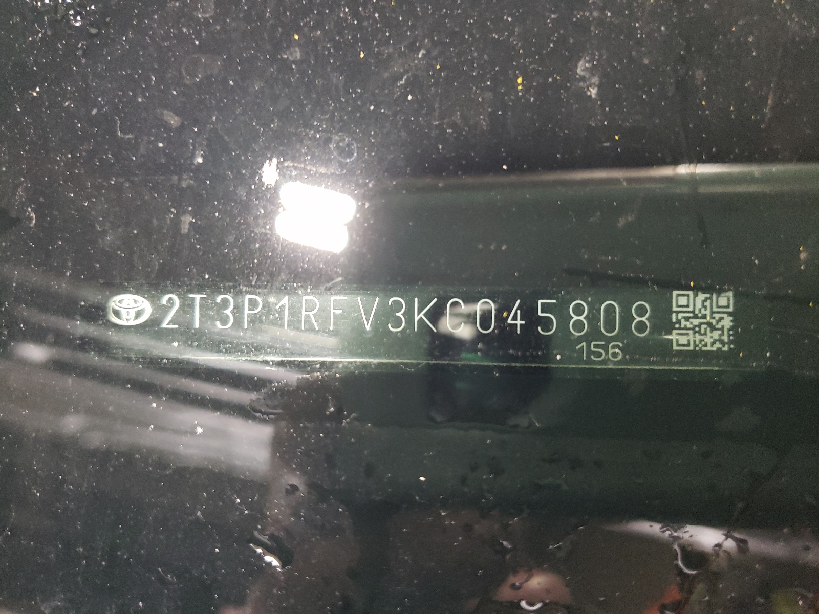 2T3P1RFV3KC045808 2019 Toyota Rav4 Xle