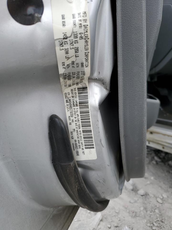 2005 Jeep Grand Cherokee Laredo VIN: 1J4HS48N85C732350 Lot: 59836904