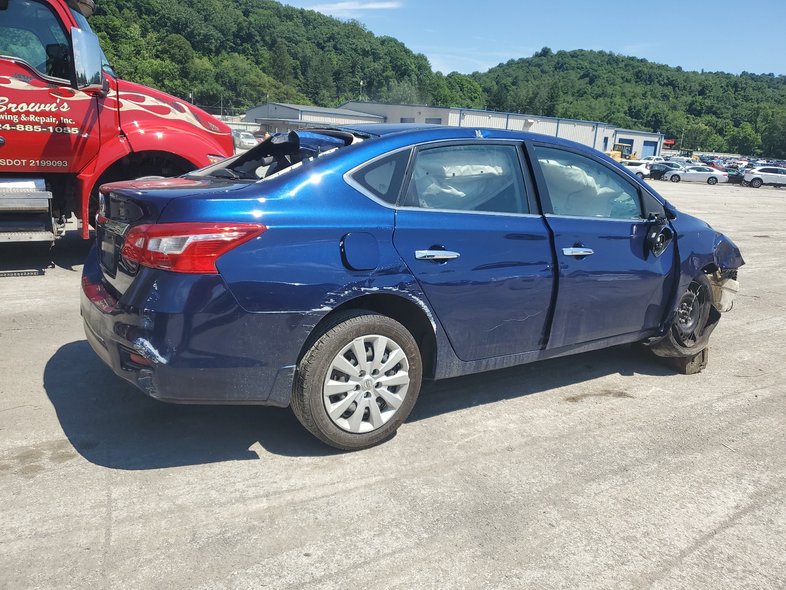 3N1AB7AP6KY337464 2019 Nissan Sentra S