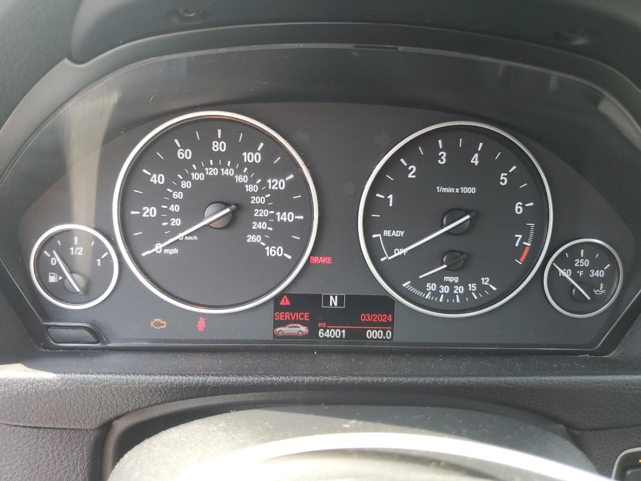 2017 BMW 320 Xi VIN: WBA8A3C58HK691512 Lot: 58888274