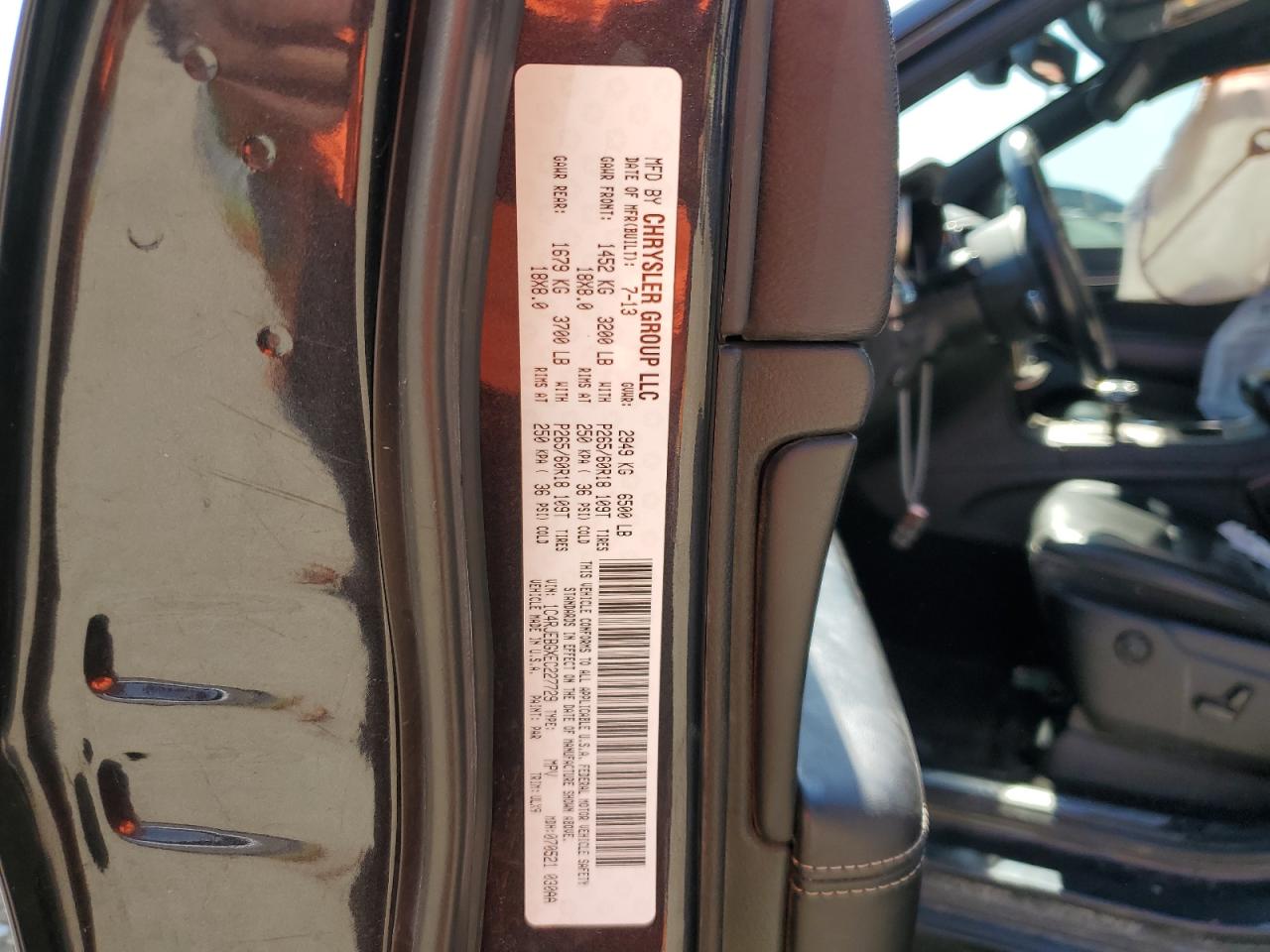 2014 Jeep Grand Cherokee Limited VIN: 1C4RJEBGXEC227729 Lot: 57779834