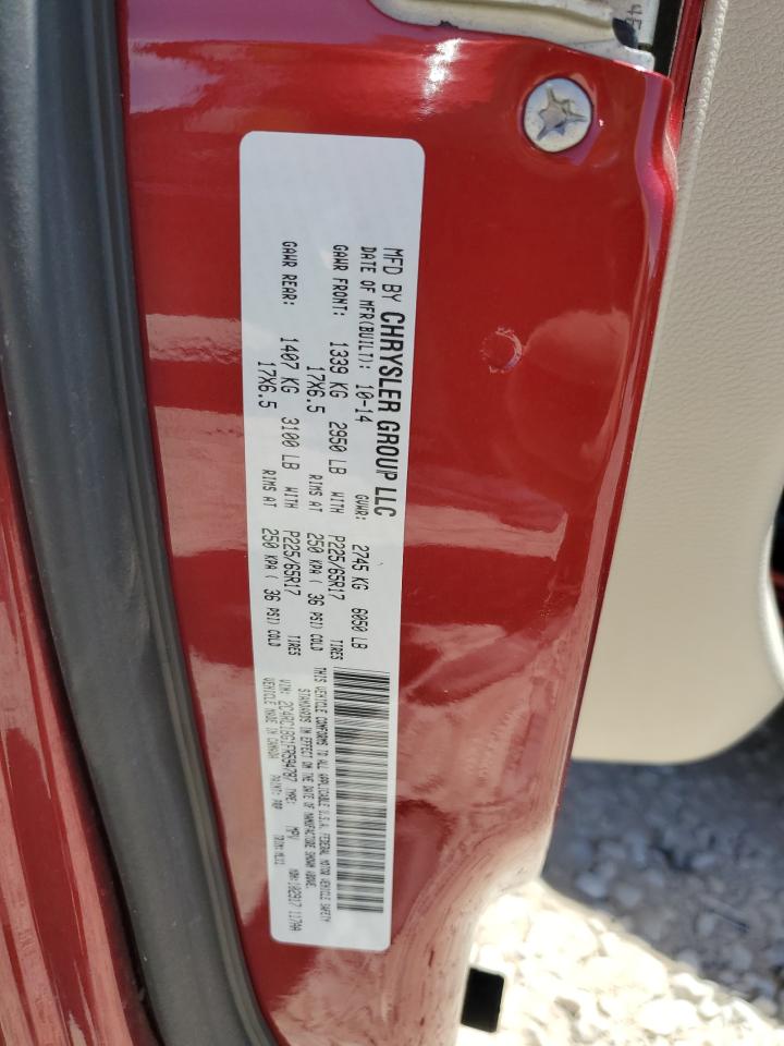 2015 Chrysler Town & Country Touring VIN: 2C4RC1BG1FR594787 Lot: 59580584