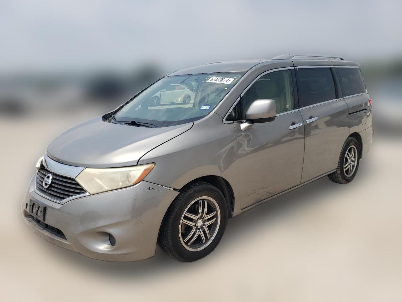 2012 Nissan Quest S VIN: JN8AE2KPXC9049464 Lot: 57463014