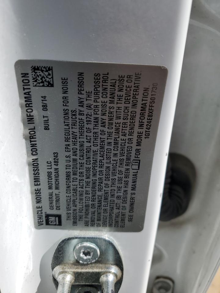 2015 GMC Sierra K3500 Denali VIN: 1GT424E8XFF501730 Lot: 60625484