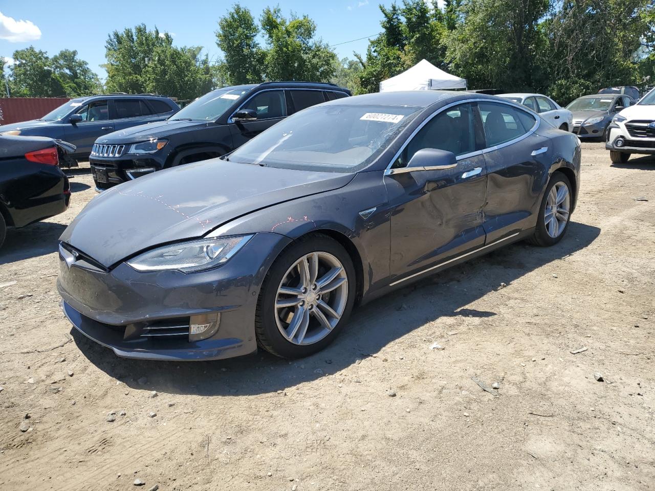 5YJSA1E25FF103107 2015 TESLA MODEL S - Image 1