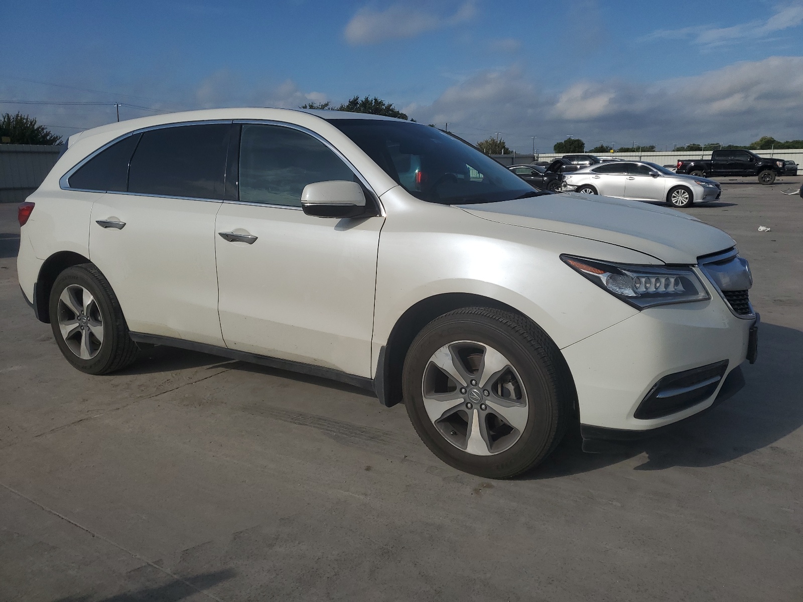 2014 Acura Mdx vin: 5FRYD3H24EB018927