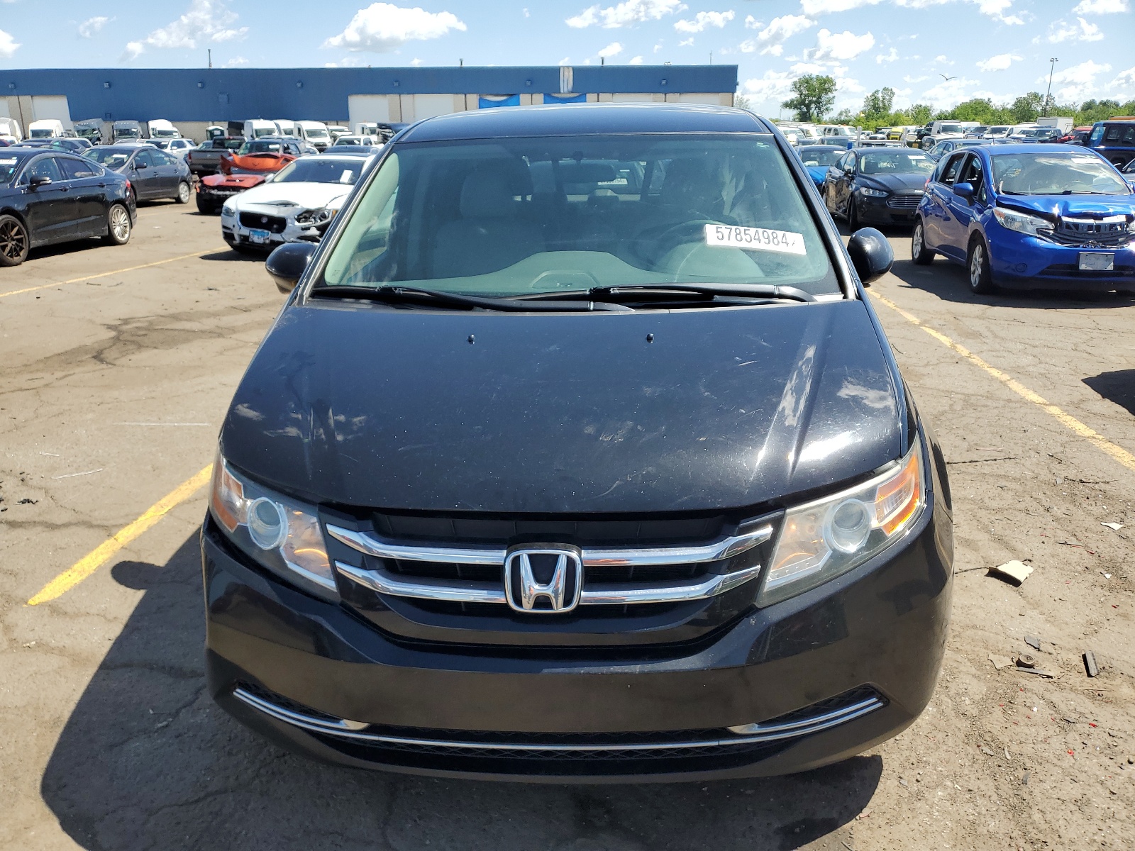 5FNRL5H42EB027759 2014 Honda Odyssey Ex