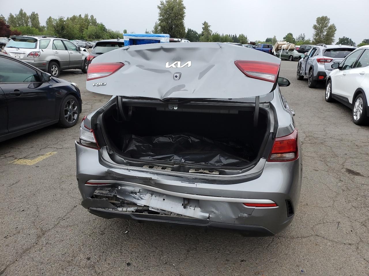 2022 Kia Rio Lx VIN: 3KPA24AD8NE491228 Lot: 57312664