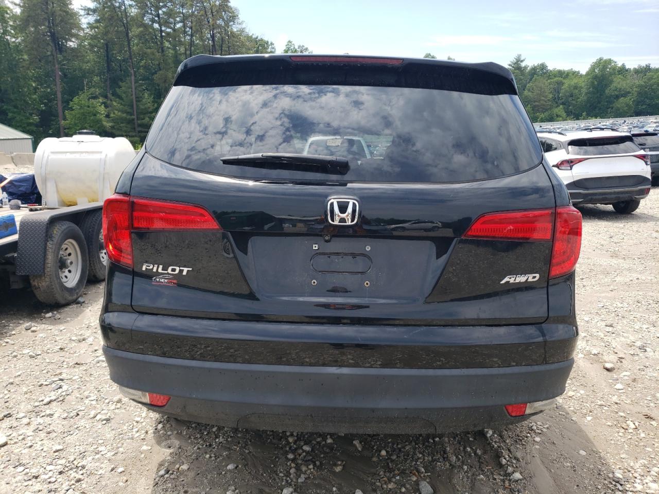 2017 Honda Pilot Exl VIN: 5FNYF6H52HB004844 Lot: 58977854