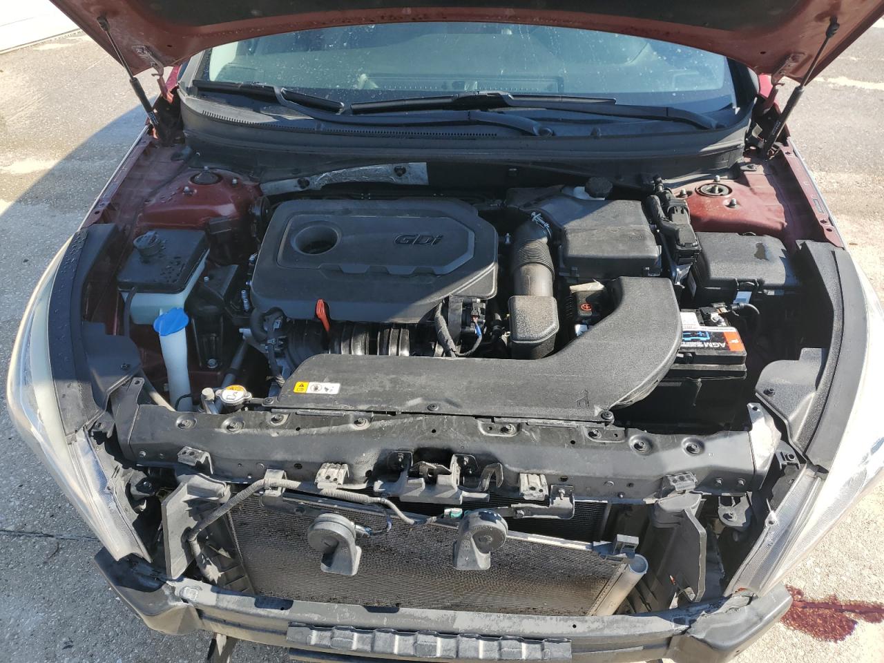 2016 Hyundai Sonata Sport VIN: 5NPE34AF2GH400419 Lot: 59058394