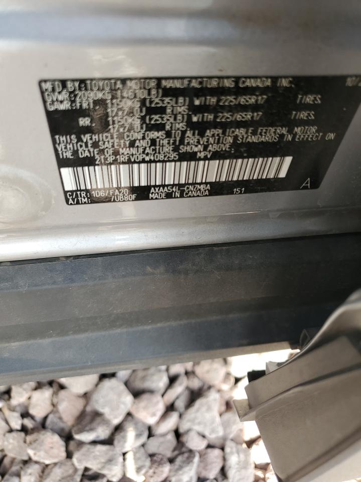 2023 Toyota Rav4 Xle VIN: 2T3P1RFV0PW408295 Lot: 59725194