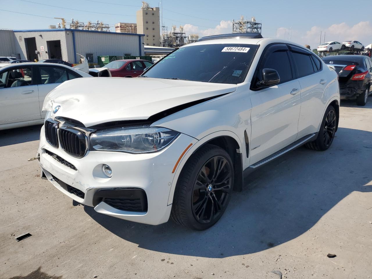 2018 BMW X6 xDrive35I VIN: 5UXKU2C59J0Z62457 Lot: 58672484