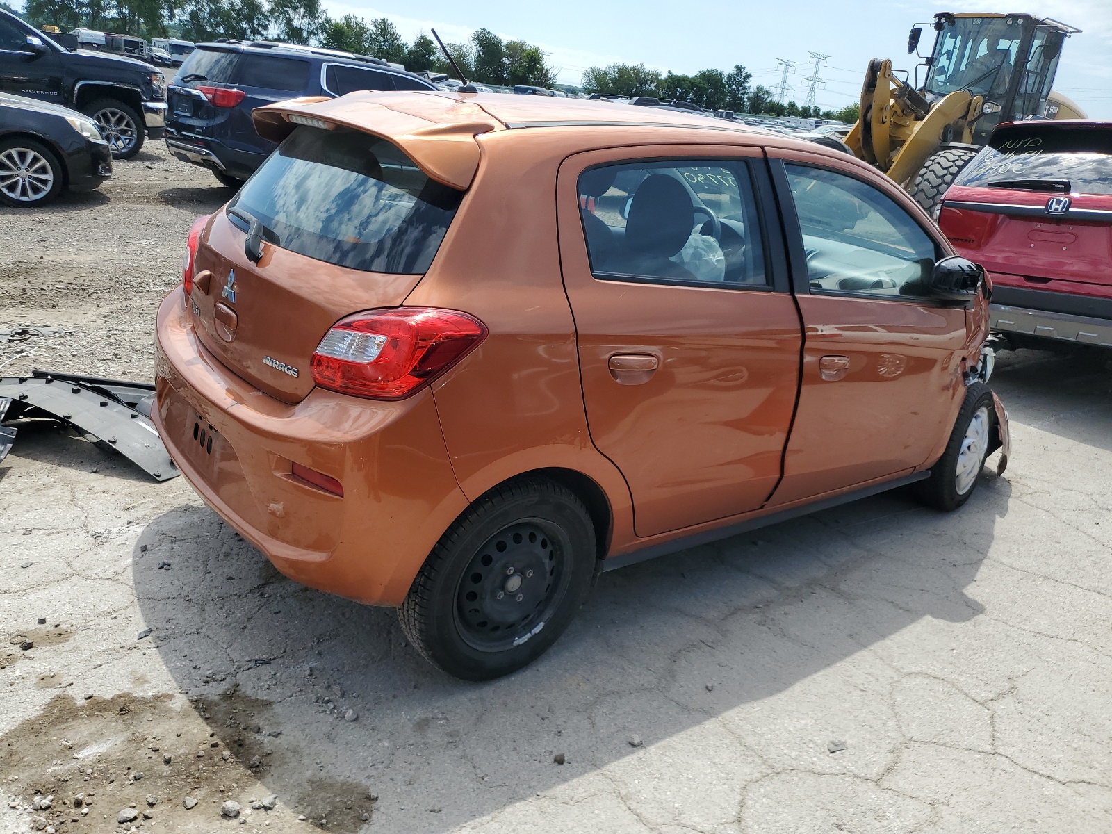 ML32A3HJ1JH007730 2018 Mitsubishi Mirage Es