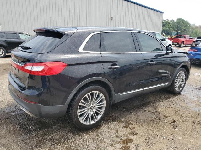  LINCOLN MKX 2018 Чорний