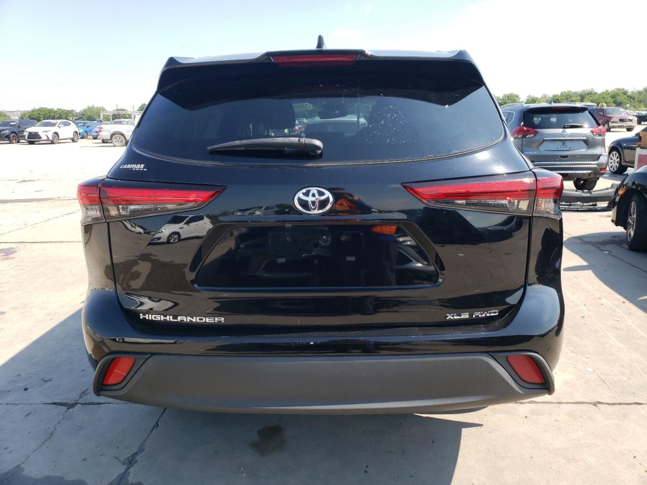 2021 Toyota Highlander Xle VIN: 5TDGZRBH7MS070562 Lot: 58666394