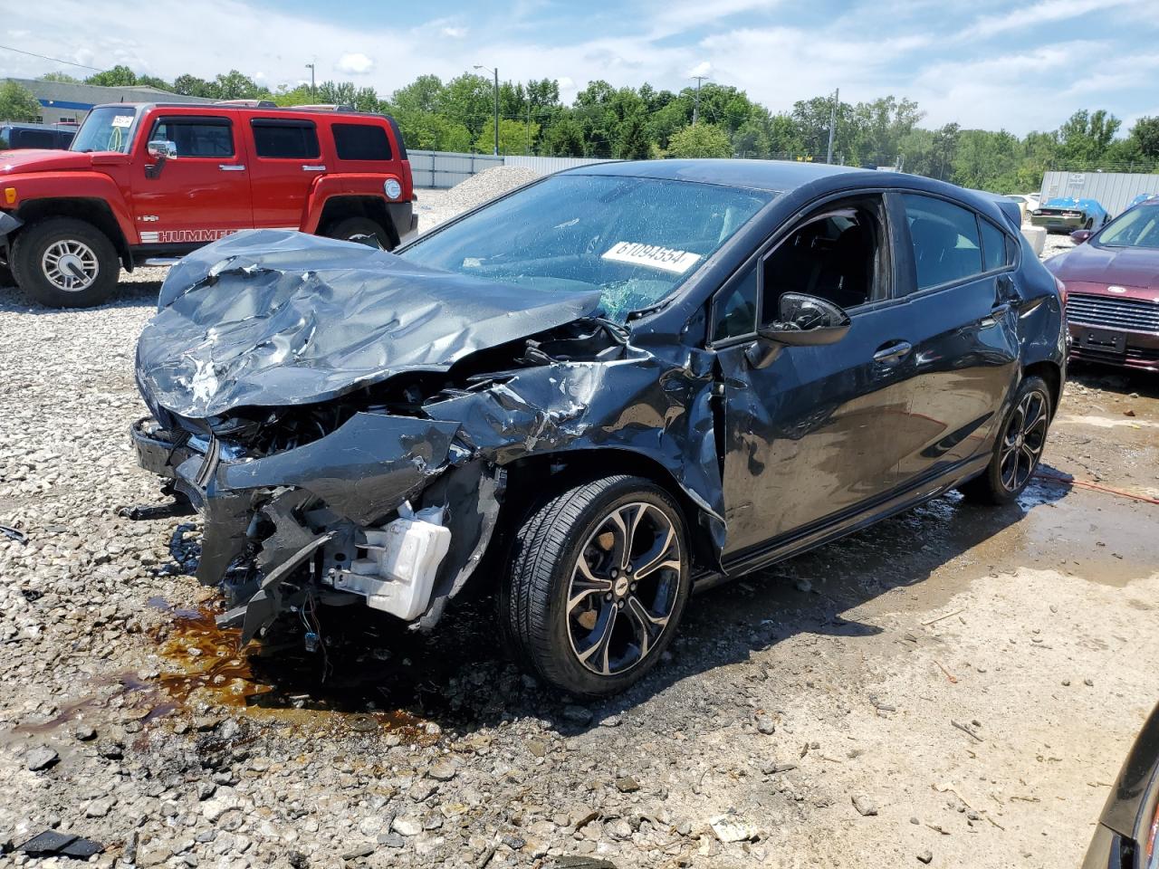 3G1BE6SM8KS539239 2019 Chevrolet Cruze Lt