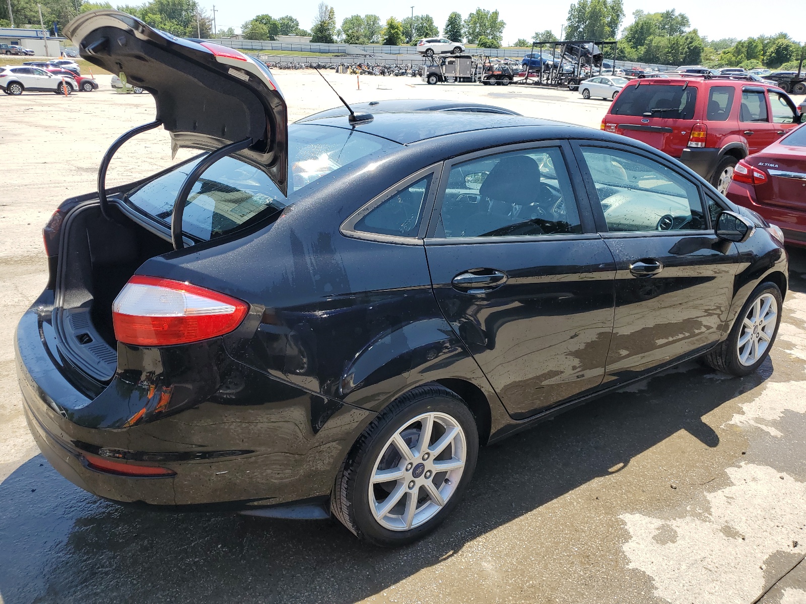 2015 Ford Fiesta Se vin: 3FADP4BJXFM117591