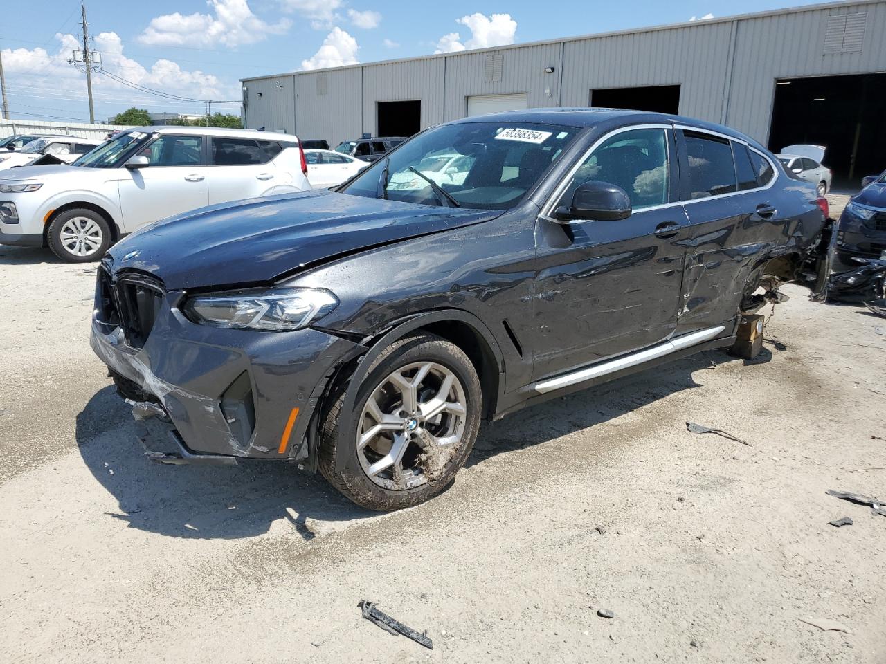2022 BMW X4 xDrive30I VIN: 5UX33DT06N9N08580 Lot: 58398354