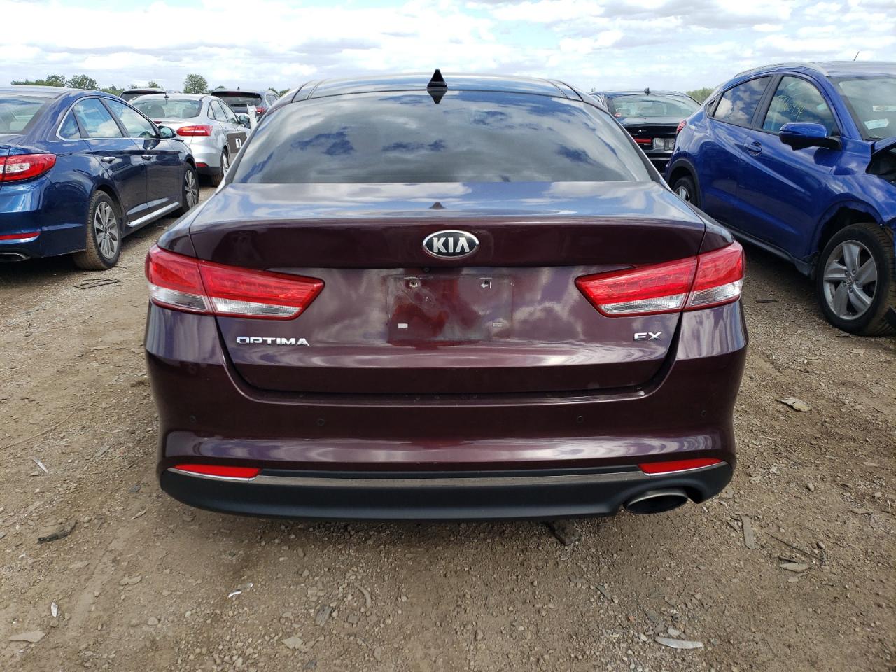 2018 Kia Optima Ex VIN: 5XXGU4L34JG185587 Lot: 57907734