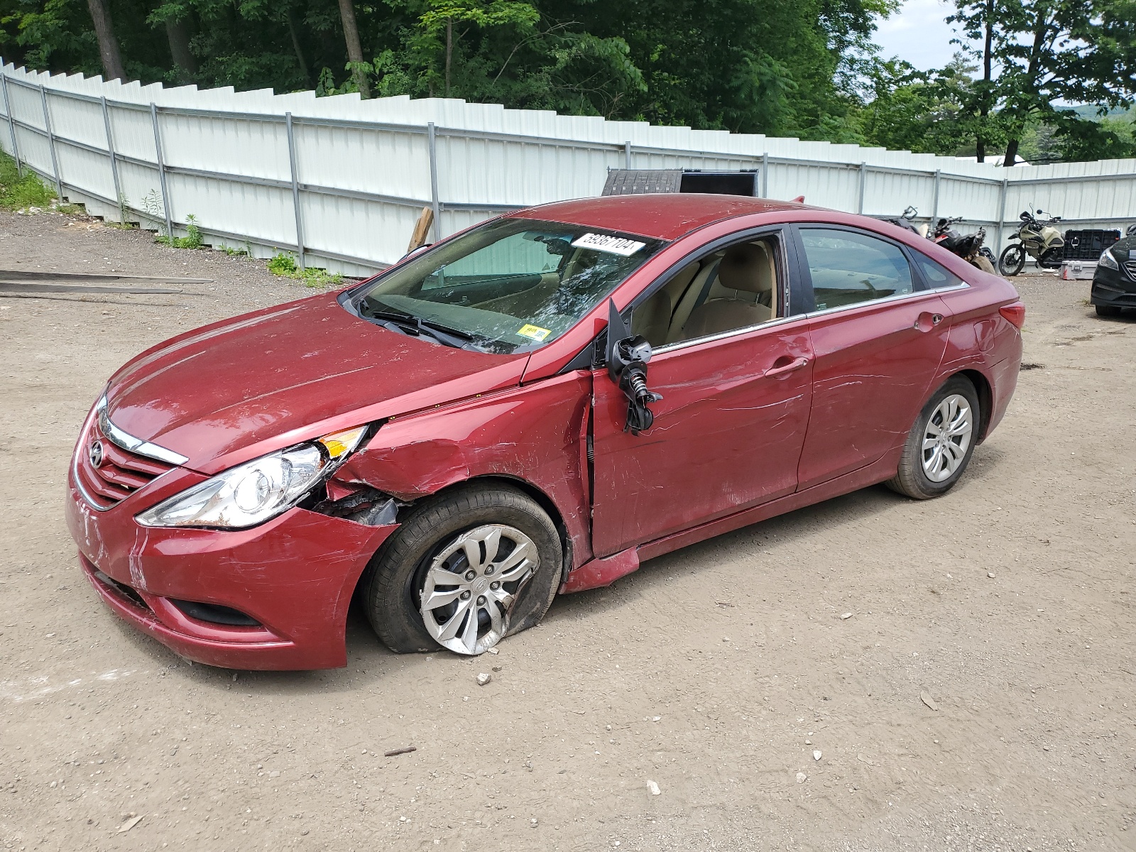 5NPEB4AC3BH266358 2011 Hyundai Sonata Gls